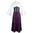 thumbnail image 1 of Vestido largo Victoria Vestido europeo y americano de manga larga Túnica renacentista Vestido medieval, 1 of 6