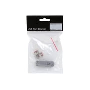 USB Port Blocker with 1 Key and USB Lock