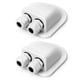 thumbnail image 1 of Pasacables De Techo Ip68, Pasacables Solar Impermeable, Caja De Entrada De Cable Doble Resistente A La Intemperie, Pasacables De Abs para Caravana Y Barco, Blanco, 2 uds., 1 of 5