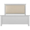 thumbnail image 4 of Finch Westport Solid Wood Platform Bed Frame Queen Size in Gray, 4 of 11