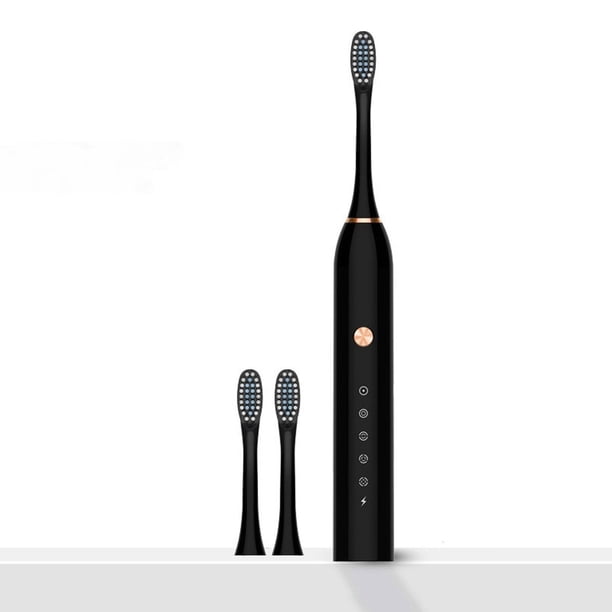 onlyliua Ofertas Flash Cepillo de Dientes para Adultos, Puerto Usb Recargable, con Dos Cabezales
