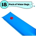 thumbnail image 2 of Buffalo Blizzard Blue 16 Gauge 4' Single Chamber Water Bag Kit for Rectangle Swimming Pool, 12' x 20', 2 of 6