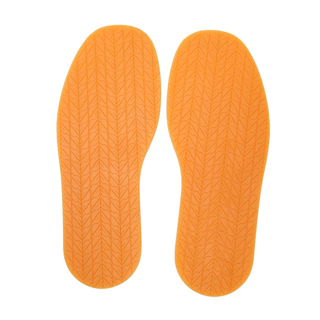 Shoe Repair Sole, Full Soles 1 Pair 3.7mm Thick For Replacement Yellow