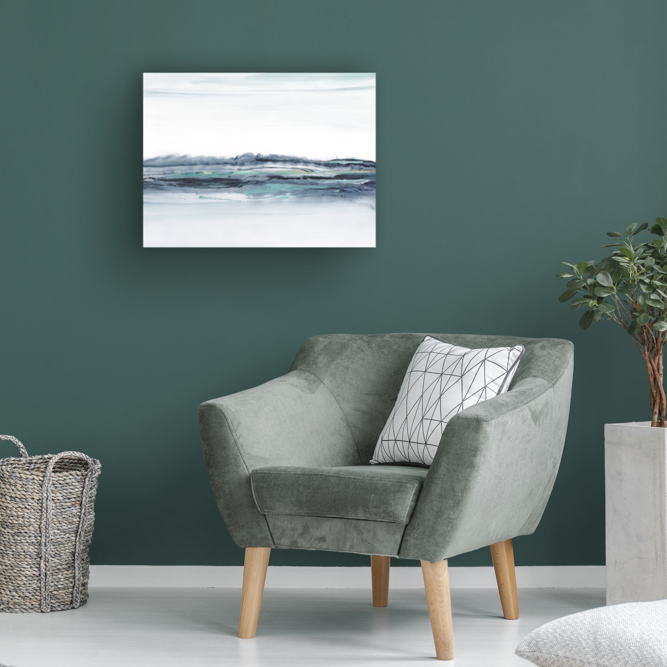 Trademark Fine Art Ethan Harper  Electric Tides II Canvas Wall Art