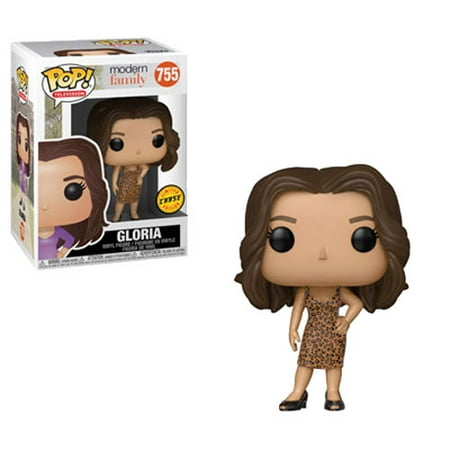 - Funko POP! Television - Modern Family Vinyl Figure - GLORIA #755 (Leopard Print Dress) *Chase*