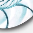 thumbnail image 3 of Designart 'Chambered Nautilus Shell ' Modern wall clock, 3 of 6