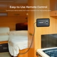 thumbnail image 3 of Renogy 700W Pure Sine Wave Inverter, Power Inverter DC 12V to AC 110V, Built-in 5V/2.1A USB Port, AC Hardwire Port, Remote Controller, 3 of 11