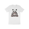 thumbnail image 6 of Cute Panda Bear and Cubs Family Mom Mother Gift Women Wife T-Shirt Mom Mama Panda Bear Cubs Birthday Holiday Present Men Women Kids Tshirt, 6 of 10