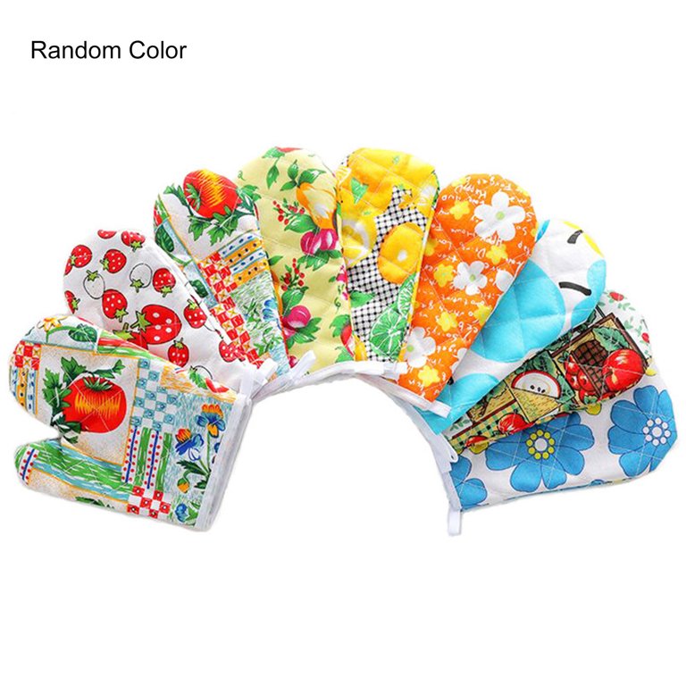 1pc Silicone Random Color Heat Resistant Oven Mitt