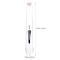 thumbnail image 2 of Small Cordless Hair Straightener Rechargeable Battery Operated Hair Curler, 2 of 7