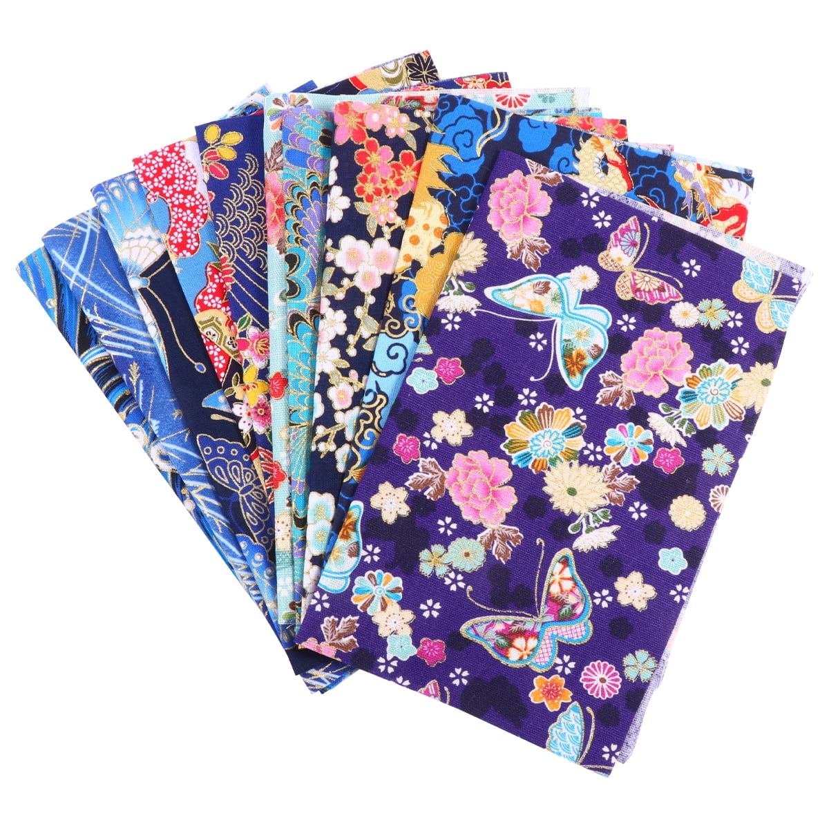Cloth Fabric Patchwork Bundle Squares Cotton Sheet Printing Piece Sewing Craft Diy Tablecloth
