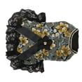 thumbnail image 3 of Vestido De Princesa Floral Para CachorrosHermoso Vestido GrandeLindoSuaveDelicadoCosturaPoliésterRopa Para Mascotas Para Mascotas Pequeñas Para El Día A Día ANGGREK Otros, 3 of 8