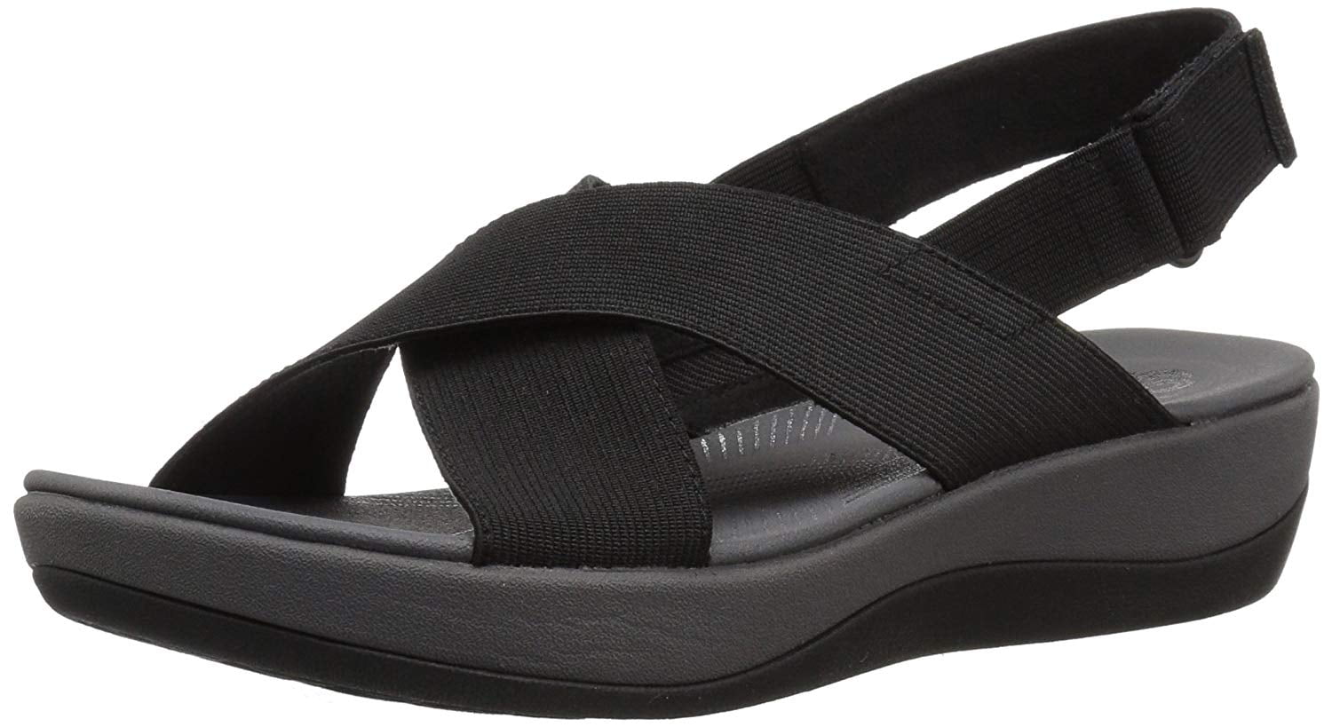 clarks elastic sandals