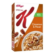 Kellogg's Special K Breakfast Cereal, 11 Vitamins and Minerals, Made with Real Pecans, Cinnamon and Pecan, 12.1oz Box (1 Box)