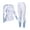 White, variant on ANFERRY Womens Thermal Underwear Set Seamless Crew Neck Ski Base Layers Sweat Wicking Warm Long John Outfit Sets for Cold Weather