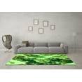 thumbnail image 3 of Ahgly Company Indoor Rectangle Abstract Green Modern Area Rugs, 6' x 9', 3 of 4