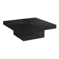 thumbnail image 6 of Maklaine Modern / Contemporary Wood Cocktail Table in Black Finish, 6 of 7