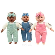 My Sweet Love 12-inch Soft Baby Doll, Sage Green Outfit