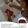 thumbnail image 3 of OULII 10pcs Natural Bristle Pastry Brush in Red for Kitchen Cleaning, 3 of 8