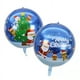 thumbnail image 3 of Globos navideños inflables de pie, Papá Noel, muñeco de nieve, juego de globos de papel de aluminio, suministros de decoración, decoración de Año Nuevo 2025, 3 of 5