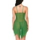 thumbnail image 2 of Gibobby Conjunto de lencería Lenceria Sexy Mujer Bikini Push Up Bustier Top + Braga Alta G String Clubwear Conjunto de Lencería(Verde, G), 2 of 4