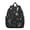 Black-4, variant on Big Eyes Owl Pattern Student Backpack – Snowy Owl Cartoon Print With Cute Night Artistic Design