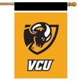 thumbnail image 2 of Briarwood Lane Virginia Commonwealth University NCAA House Flag, 2 of 4