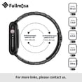 thumbnail image 4 of Correa de reloj Fullmosa de metal compatible con Apple de 41 mm/40 mm/38 mm, 4 of 8