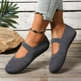 thumbnail image 6 of YLYL Women Mary Jane Ballet Flats Knit Round Toe Casual Slip on Work Office Dress Shoes, 6 of 9