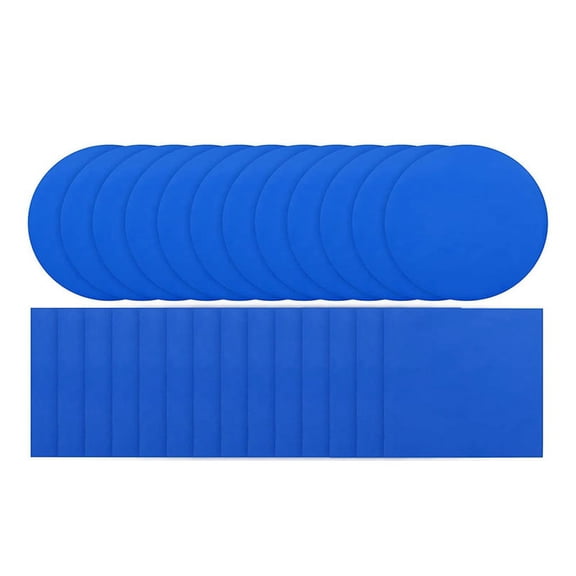 50 x pool patches-Blue