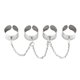 thumbnail image 2 of 1 pieza Vintage Knuckle Ring Set Moda apilable Extraíble Anillos abiertos con cadena Dedo Anillo de banda abierta Joyas para mujeres Niñas Niños Estilo punk Wmkox8yii fajkfhkj5710, 2 of 5