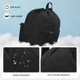thumbnail image 4 of HAWEE Drawstring Backpack Sports Gym Bag Water Resistant String Bag Cinch Sackpack with Zipper Pocket for Shopping Sport Yoga, 4 of 7