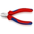 thumbnail image 2 of KNIPEX 76 05 125 Pinzas de corte diagonal Para electromecánica Con fundas en dos componentes cromado 125 mm, 2 of 3