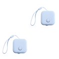 thumbnail image 1 of sweethay Cinta métrica de doble cara, botón pulsador, regla de tela a medida, herramienta de medición de costura de altura corporal azul 2piezas sweethay CBP066523, 1 of 5