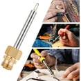 thumbnail image 5 of Soldering Iron - 650mAh USB Rechargeable Pen-Shaped Design Soldering Iron with 4 Connectors & Charging Cable, LED Digital Display - 2.7V, 3.7V, 4.2V Electric Adjustable Temperature Soldering Kit, 5 of 14