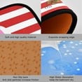 thumbnail image 4 of SKYSONIC Meow Cat Love Kitchen Mats and Rugs Floral American Flag Floor Runner Area Rug Washable Carpet Perfect for Living Room Bedroom Entryway,19.7"x27.6"+19.7"x47.2", 4 of 7