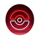 thumbnail image 1 of Letrero De Neón Pokémon Pokébola Para Decoración 25 Cm, 1 of 3