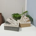 thumbnail image 4 of Handmade Storage Basket Wicker Baskets for Organizing Shelf Baskets Woven Decorative Home Storage Bins Beiges, 4 of 5