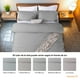 thumbnail image 5 of Juego de Funda para Edredon Duvet Dreamlab, Tamaño Matrimonial, Color Gris, 3 Piezas, 5 of 9