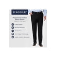 thumbnail image 2 of Pantalones de vestir Haggar Premium Comfort Classic Fit para hombre, negros, 44 W, 2 of 2