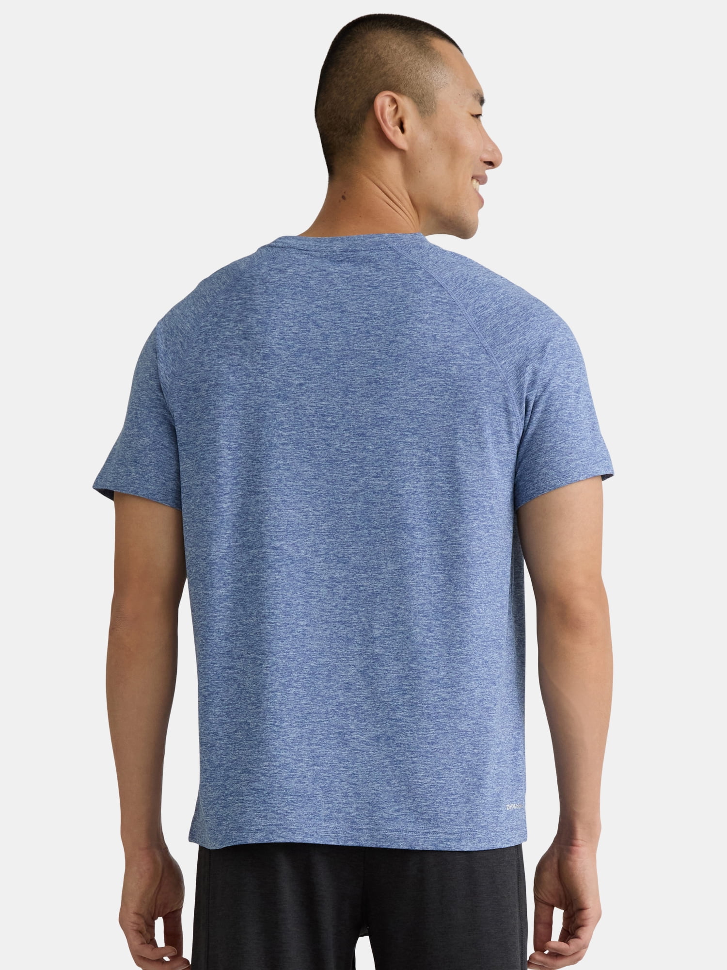 Athletic Works Men's and Big & Tall Men's Soft ButterCore Tee with Short Sleeves, Sizes S-5XL