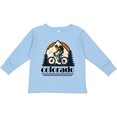 thumbnail image 3 of Inktastic Colorado Mountain Biking Boys or Girls Long Sleeve Toddler T-Shirt, 3 of 5