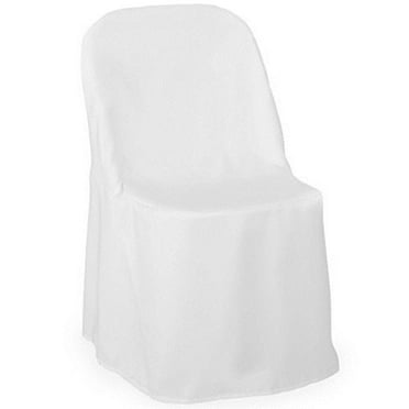 Lann's Linens - 10 Elegant Wedding/Party Banquet Chair Covers - Polyester  Cloth - White - Walmart.com