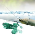 thumbnail image 3 of Frog Bait Anti-hanging Bottom Sharp Hook Rust-proof Anti-break Bite Resistant 3D Fisheyes High-Strength Frog Lure Bait Outdoor Tackle, 3 of 7