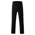 thumbnail image 3 of Mens Classic Cargo Pants Relaxed Fit Cargo Pant Solid Black M, 3 of 5