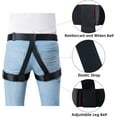 thumbnail image 4 of Caving & Rappelling Safety Belt for Ziplining, Fire Rescuing & Tree Climbing - Half Body Belt for Women & Men, 4 of 5