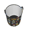 thumbnail image 3 of Balery,Laundry Hamper With Handles Laundry Basket Teeth Round Laundry Baskets Circular Hamper For Bathroom Organizer Basket Lightweight Storage Baskets For Bathroom, 3 of 8