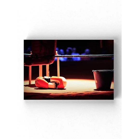 Boxing Ring Corner Wrapped Canvas  -Image by Shutterstock,