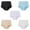 514_Blue, variant on High Waist Panties for Women Pure Cotton Underwear Pure Cotton Plus Size Underwear High Waist Underwear 5PC Underwear