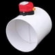thumbnail image 5 of HVAC 160mm Air Damper Valve Electric Motorized Check Valve for 6 Inch Ventilation Solenoid Valve with Actuator 220V Banmo, 5 of 5